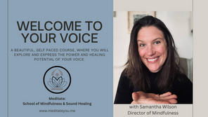 Welcome to Your Voice