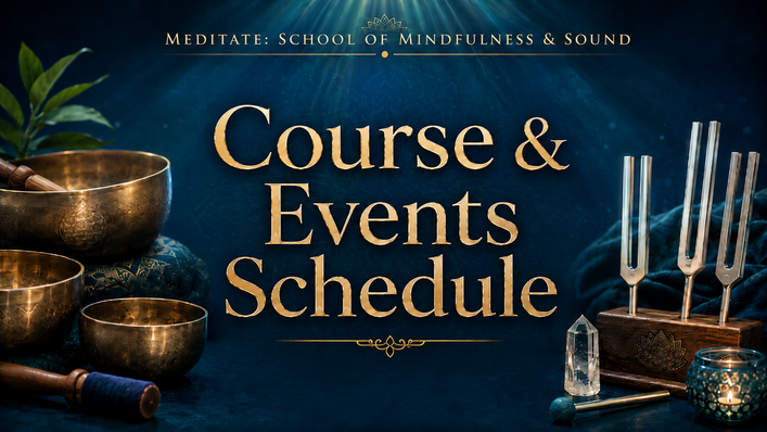 Course and Event Schedule