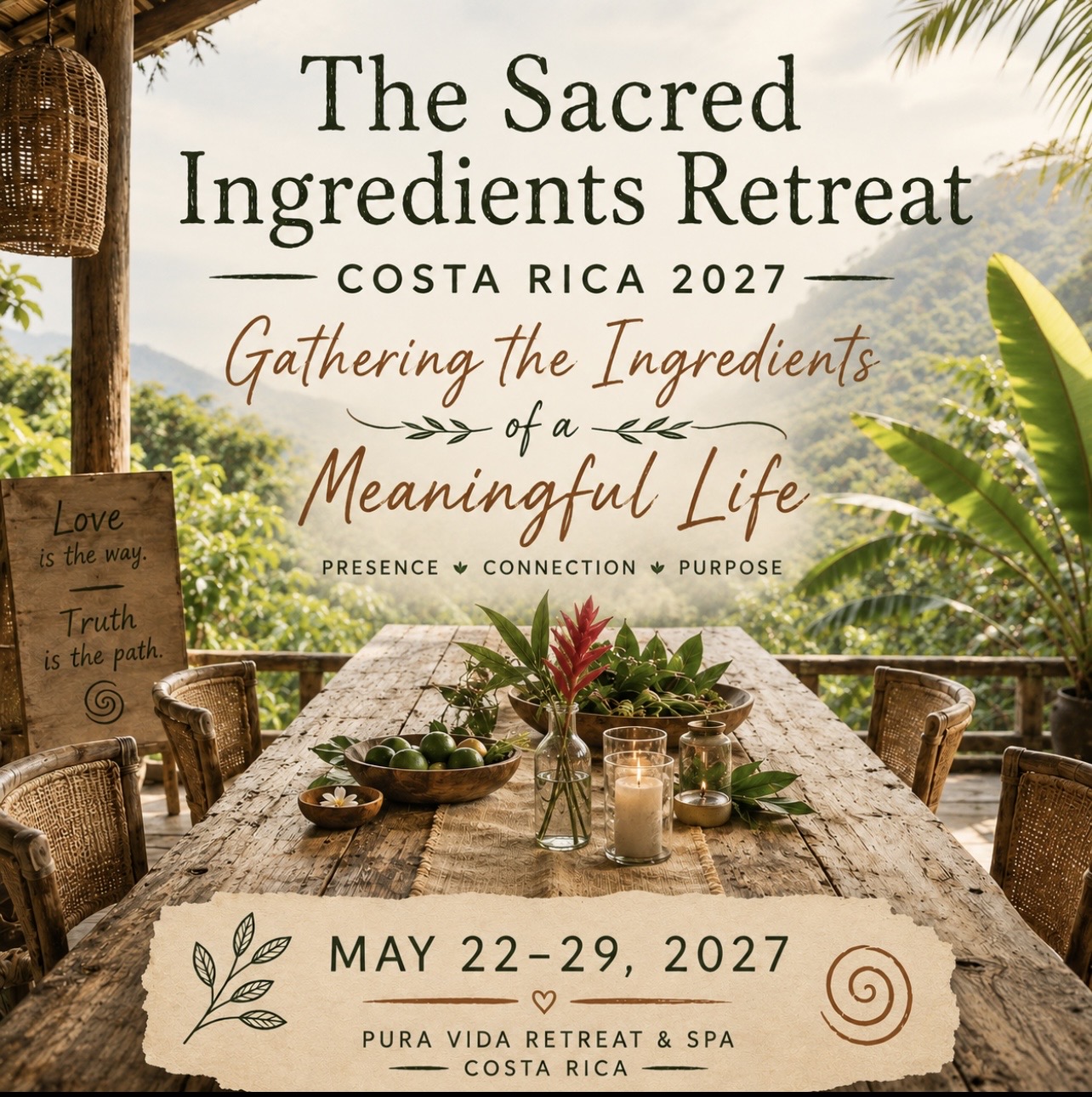The Sacred Ingredients Costa Rica