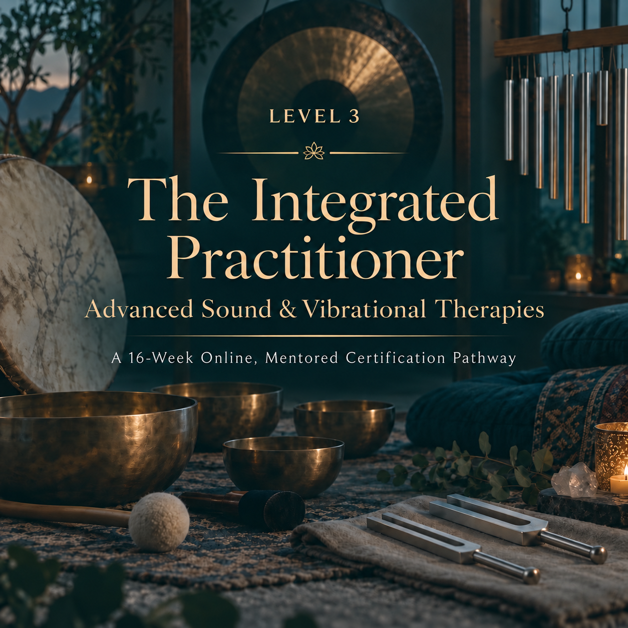 Meditate Level 3 - Advanced Practitioner of Sound & Vibrational Therapies